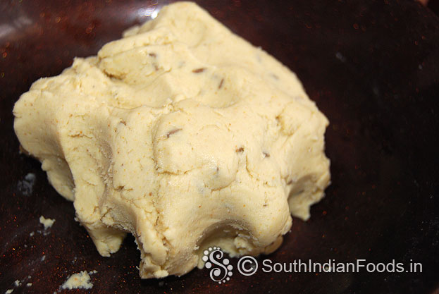 Soft dough is ready