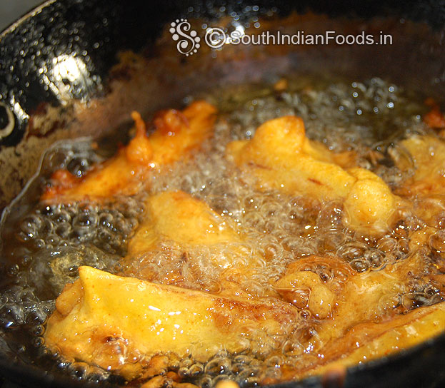 Deep fry till crisp and golden brown