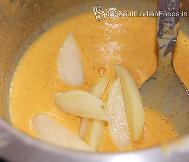 Add potato wedges