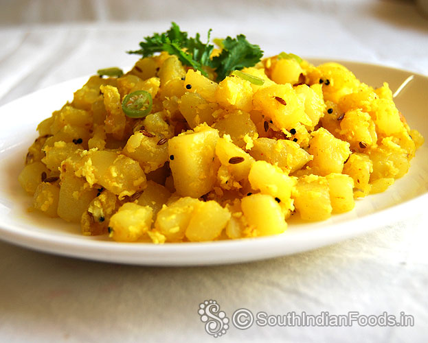 Aloo stir fry