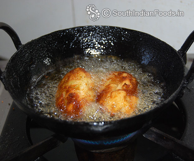 Deep fry till crisp and golden brown