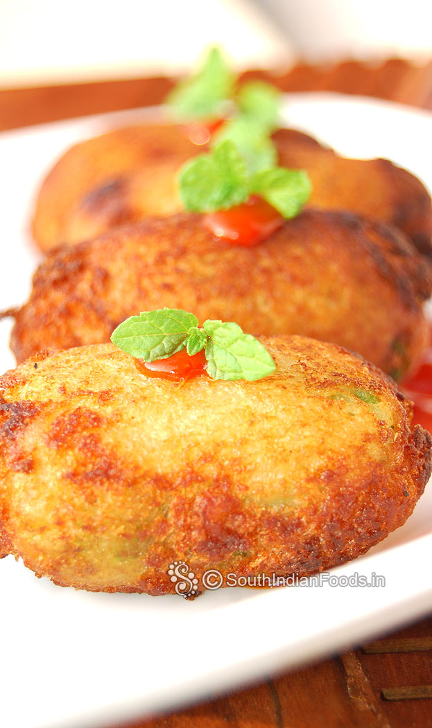 Potato stuffed bread croquette