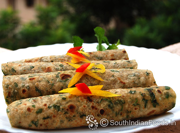 Mint chapati