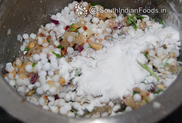 Add rice flour