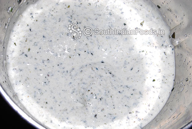 Then grind to fine batter with water