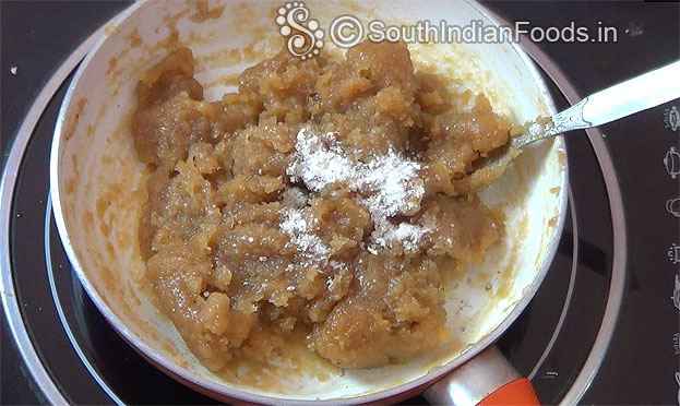 Add cardamom powder