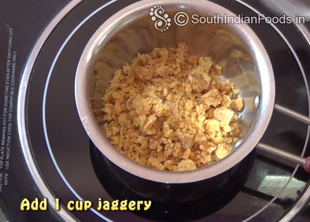 Add jaggery