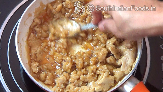 Mix well without lumps