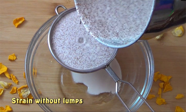 Starin without lumps