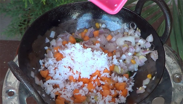 add coconut