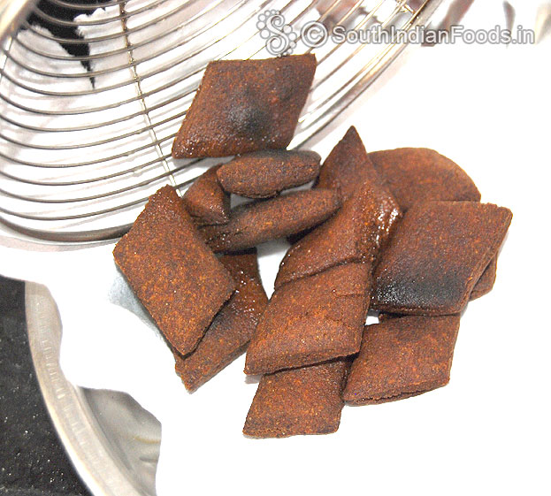 Drain on absorbent paper