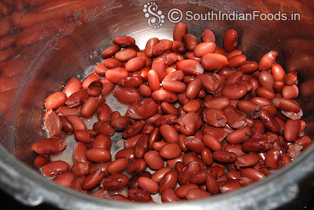 Boiled Rajma