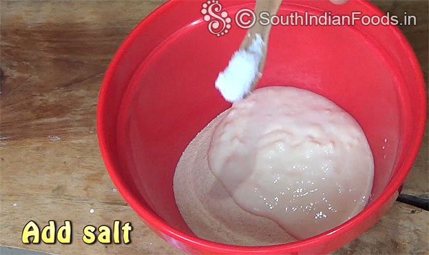Add salt