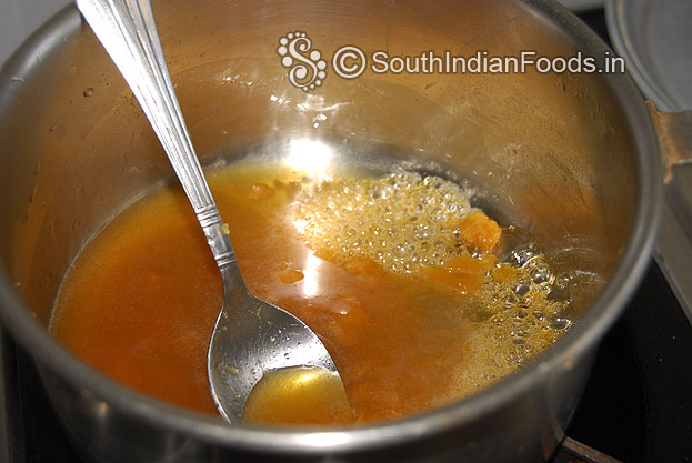Melt jaggery