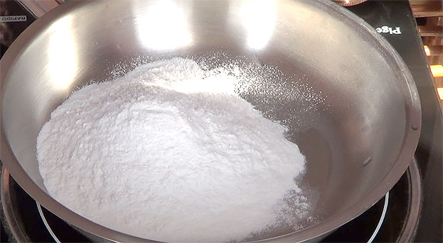 Add rice flour