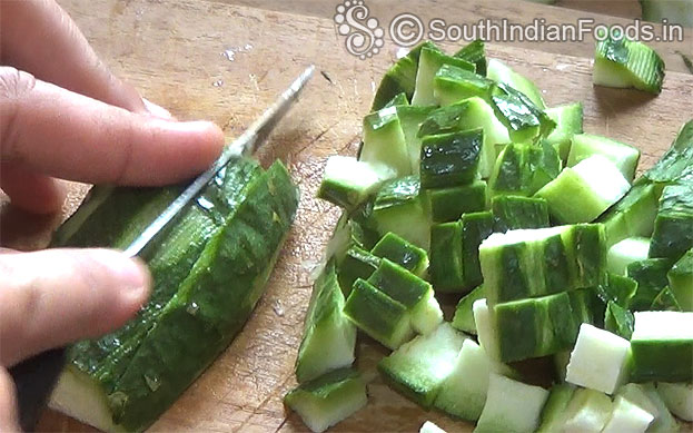 Heat oil, Add chana dal