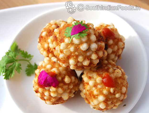 Sago batata vada