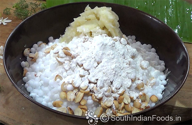 Add mashed boiled potato