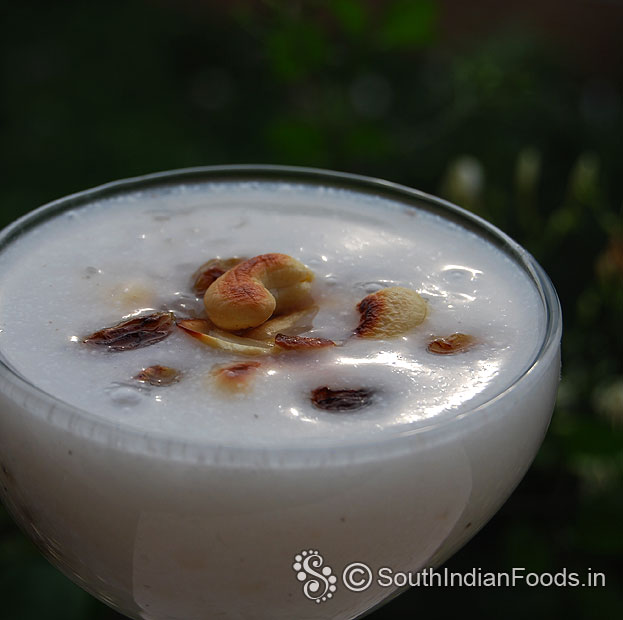 Sabudana vegan payasam