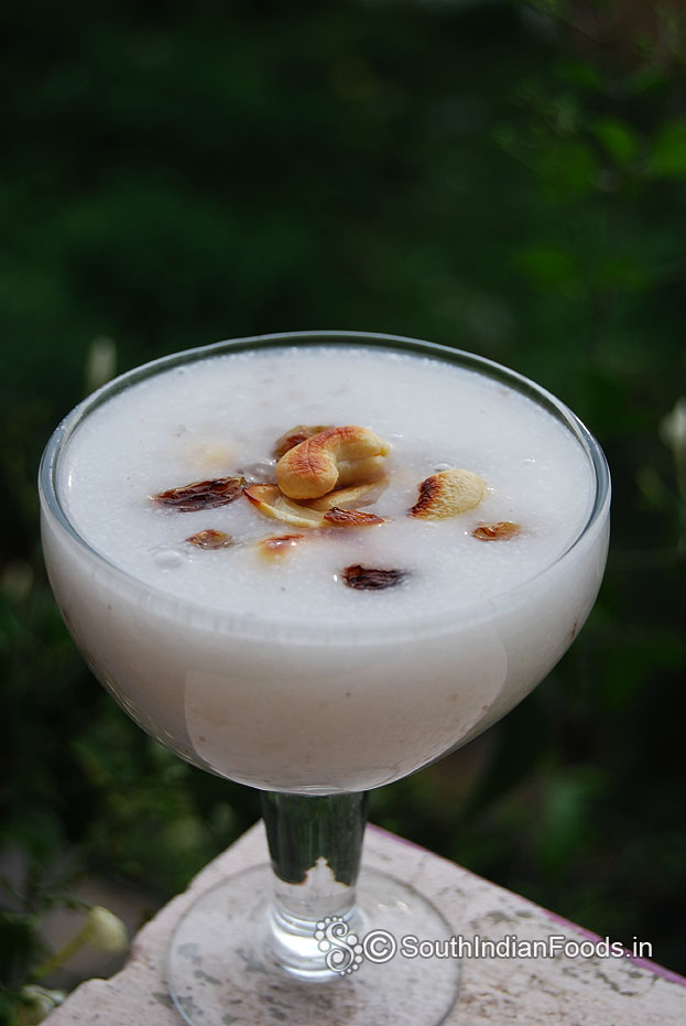 Sago vegan kheer