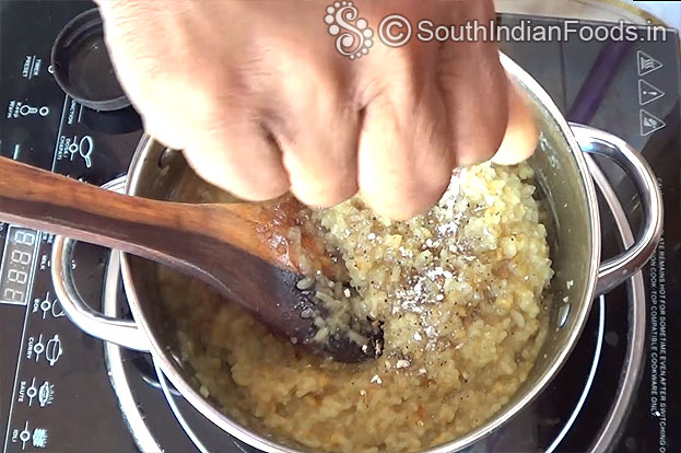 Add cardamom powder & Edible camphor
