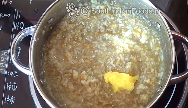 Add ghee