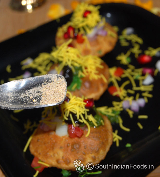 Add chaat masala