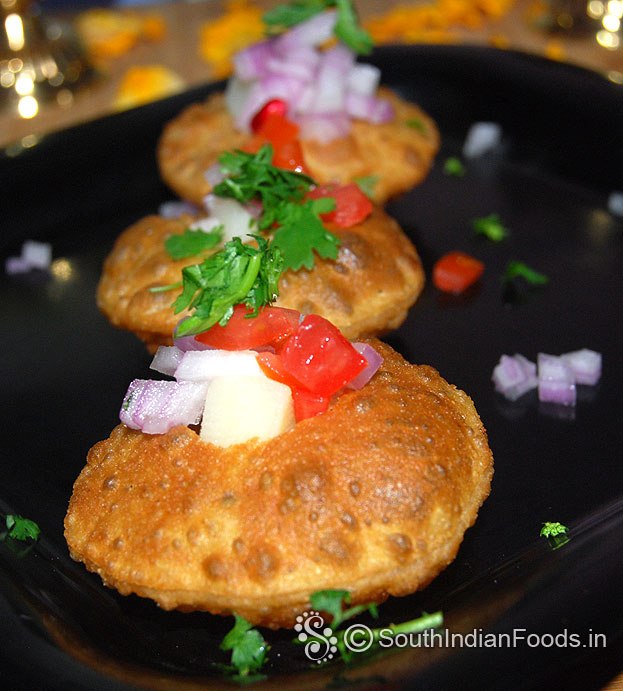 Onion, tomato , coriander