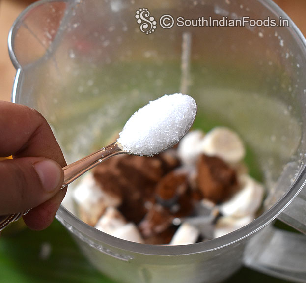 Add sugar