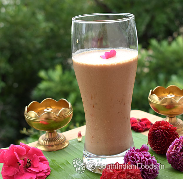 Banana protein shake