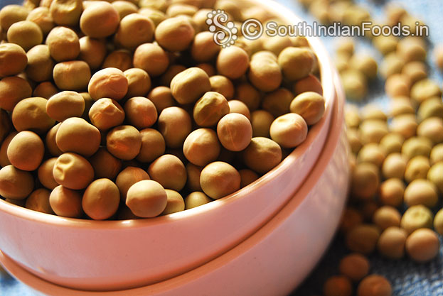 Pattani dried green peas