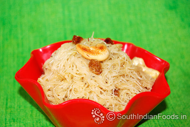 Easy vermicelli kesari