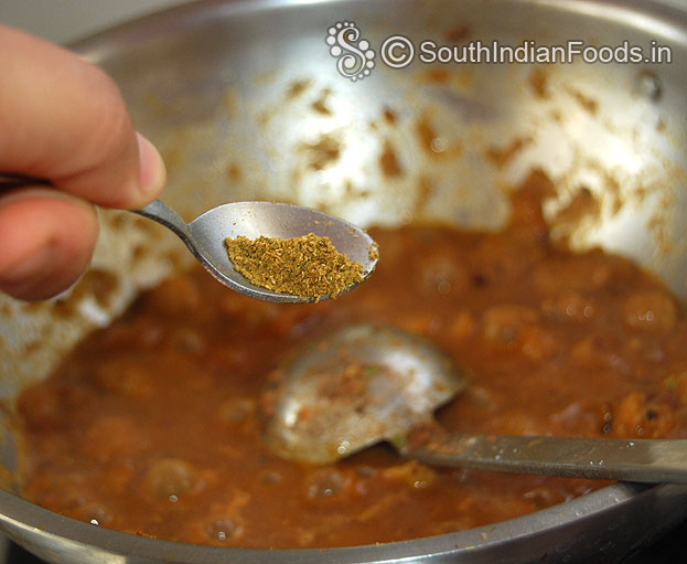 Add salt & garam masala