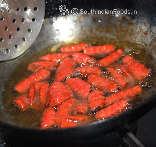 Deep fry till crisp & golden brown