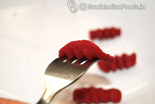 Using fork, shape kulkul using fork