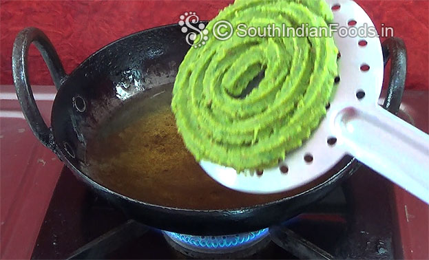 Drop it in hot oil