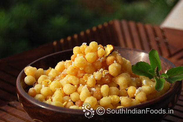 Sweet boondi recipe-How to make-Step by step photos