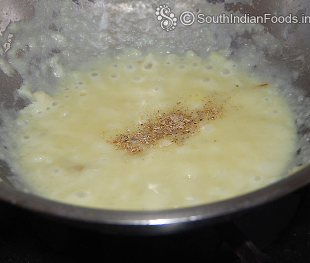 Add cardamom powder