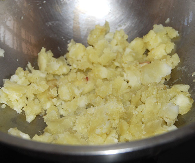 Mash well