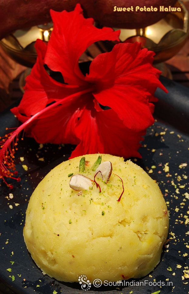 shakarkandi halwa