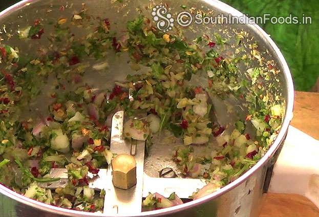 Now the curry leaves & onion mixture is ready