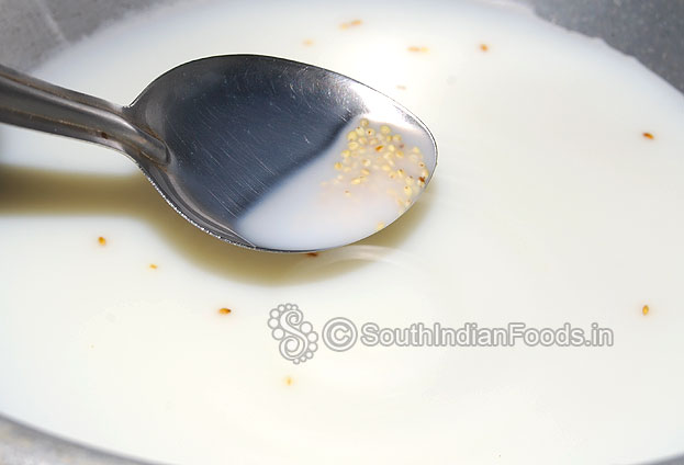 Add milk & let it boil