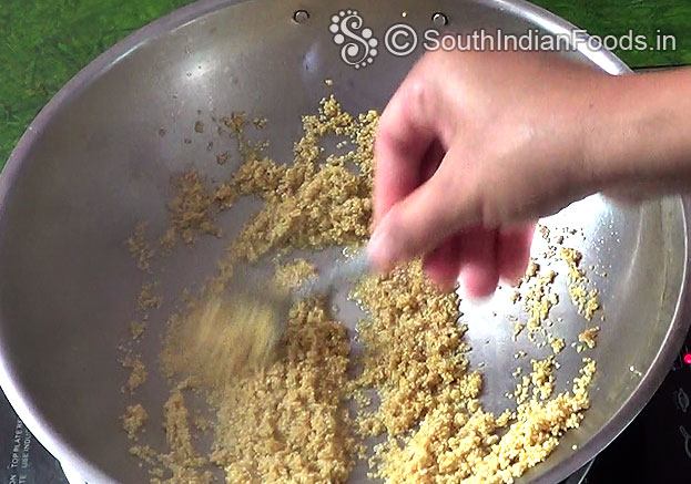 Fry for 3 min or till you get nice aroma