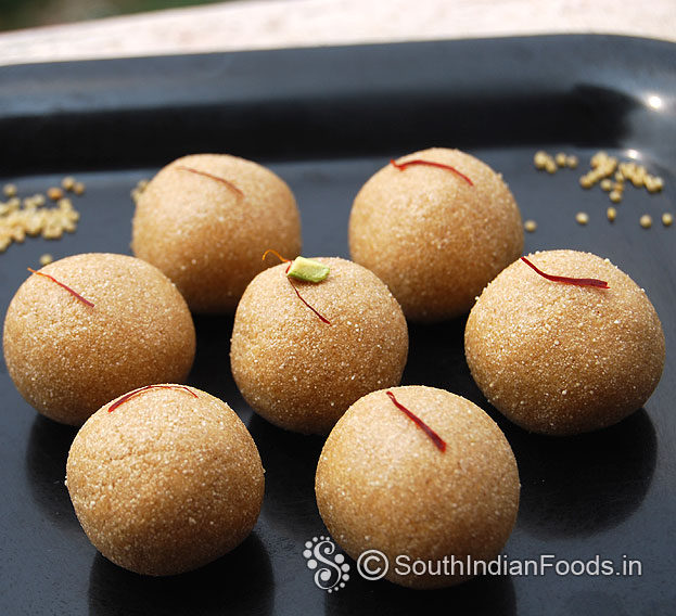 Foxtail millet laddu