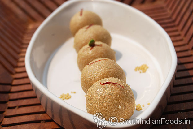 Thinai arisi laddu