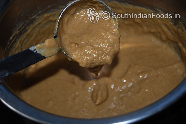 Add water mix well