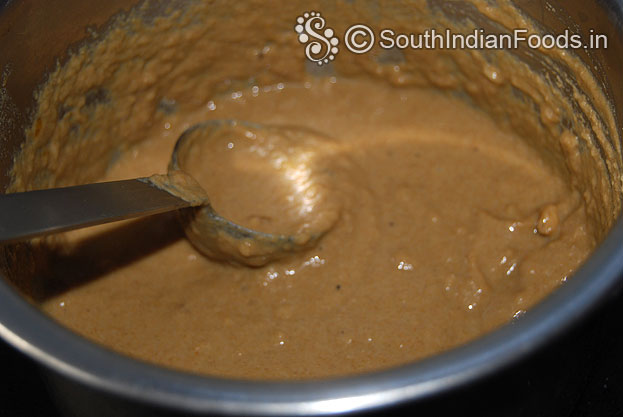 Thinai nei appam batter is ready