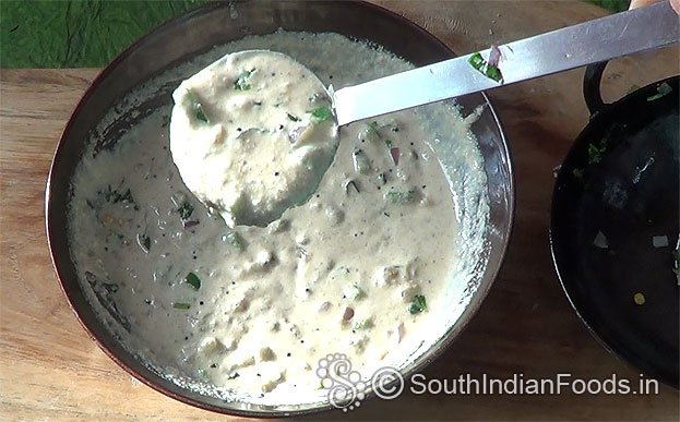 Batter is ready