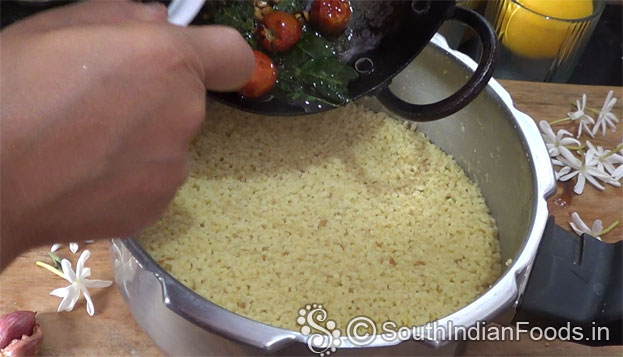 Add seasoned ingredients