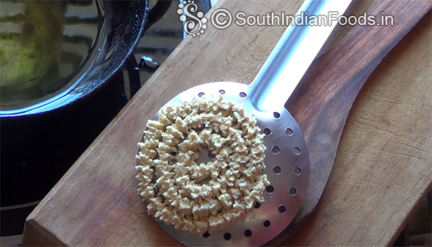Raw thinai murukku ready